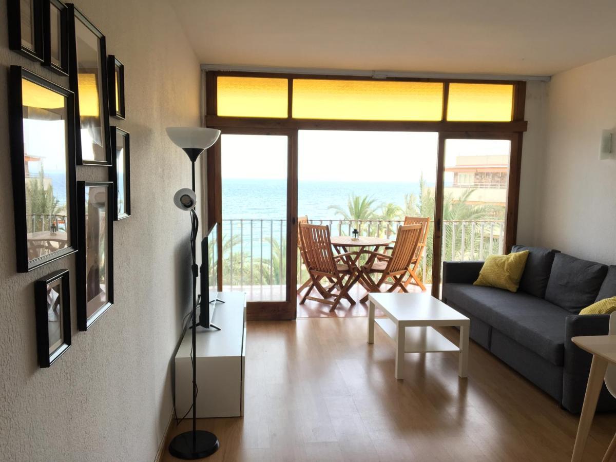 Apartamento Con Vistas Al Mar. Primera Linea De Playa. Aguadulce (Almeria) Exterior foto